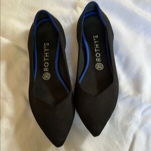 Rothy's Black Women's Flats- The Point